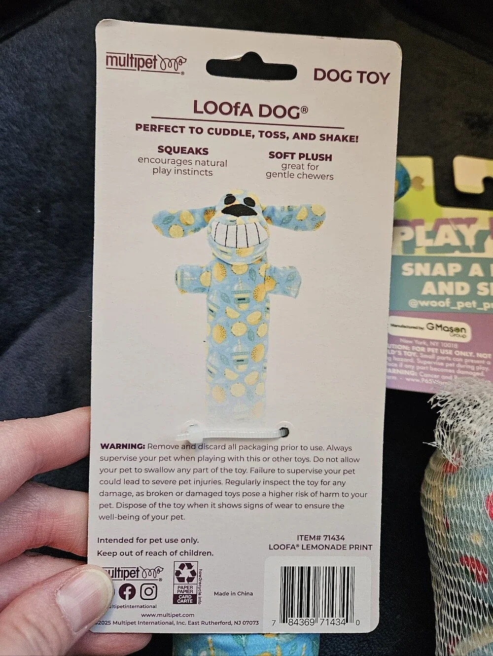 4pc Dog Toy & Ball Bundle